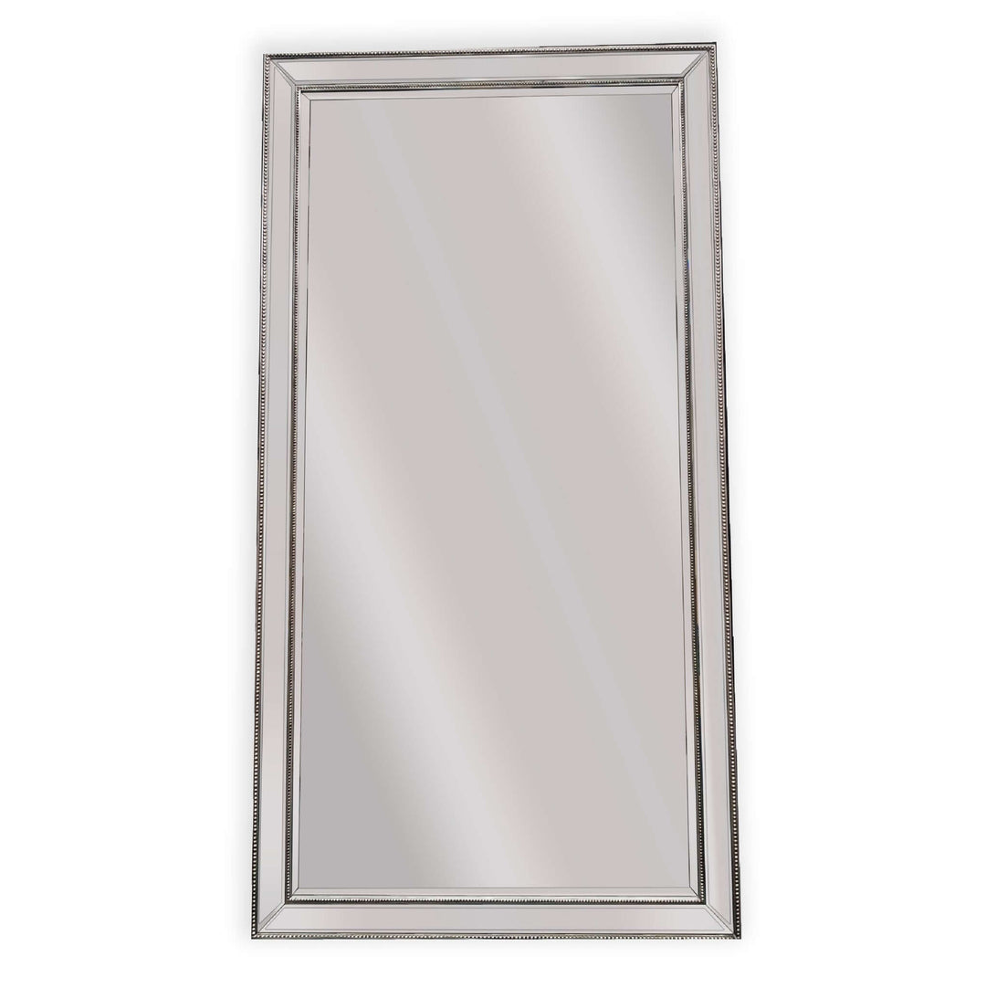 DSZ Product, feed-cond-new, feed-sl-DSZ Freight Payable, newSilver Beaded Framed Mirror  - Xlarge 190Cm X 100Cm - Premium Home & Garden > Decor > Mirrors from Style By Inspiration ! Shop Online Buy Now at S & D's Value Store Family Business Best Customer ServiceDSZ Product, feed-cond-new, feed-sl-DSZ Freight Payable, new