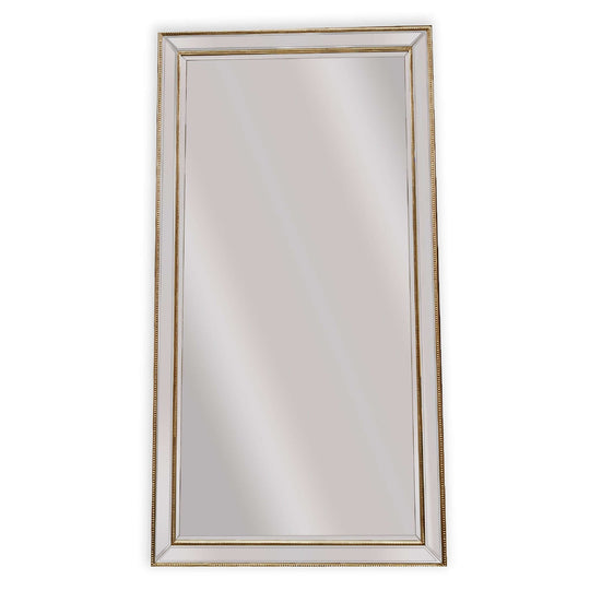 DSZ Product, feed-cond-new, feed-sl-DSZ Freight Payable, newGold Beaded Framed Mirror  - Xlarge 190Cm X 100Cm - Premium Home & Garden > Decor > Mirrors from Style By Inspiration ! Shop Online Buy Now at S & D's Value Store Family Business Best Customer ServiceDSZ Product, feed-cond-new, feed-sl-DSZ Freight Payable, new