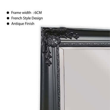 DSZ Product, feed-cond-new, feed-sl-DSZ Freight Payable, newFrench Provincial Ornate Mirror - Black - Free Standing 50Cm X 170Cm - Premium Home & Garden > Decor > Mirrors from Style By Inspiration ! Shop Online Buy Now at S & D's Value Store Family Business Best Customer ServiceDSZ Product, feed-cond-new, feed-sl-DSZ Freight Payable, new