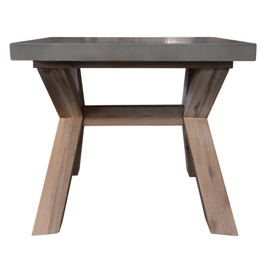 DSZ Product, feed-cond-new, feed-sl-DSZ Freight Payable, newStony 60Cm Square Lamp Table With Concrete Top - Grey - Premium Home & Garden > Shading > Umbrellas & Sunshades from Divano ! Shop Online Buy Now at S & D's Value Store Family Business Best Customer ServiceDSZ Product, feed-cond-new, feed-sl-DSZ Freight Payable, new