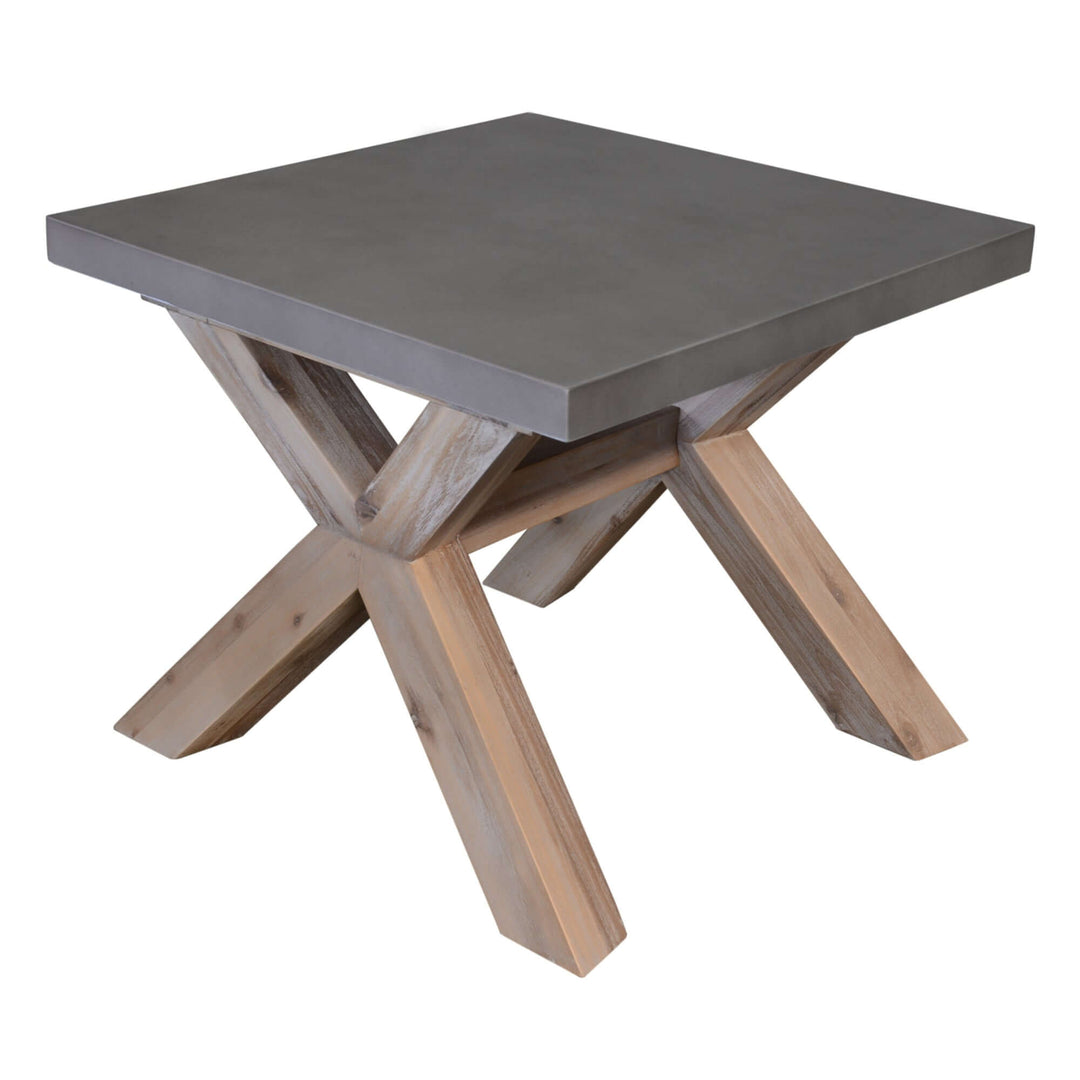 DSZ Product, feed-cond-new, feed-sl-DSZ Freight Payable, newStony 60Cm Square Lamp Table With Concrete Top - Grey - Premium Home & Garden > Shading > Umbrellas & Sunshades from Divano ! Shop Online Buy Now at S & D's Value Store Family Business Best Customer ServiceDSZ Product, feed-cond-new, feed-sl-DSZ Freight Payable, new