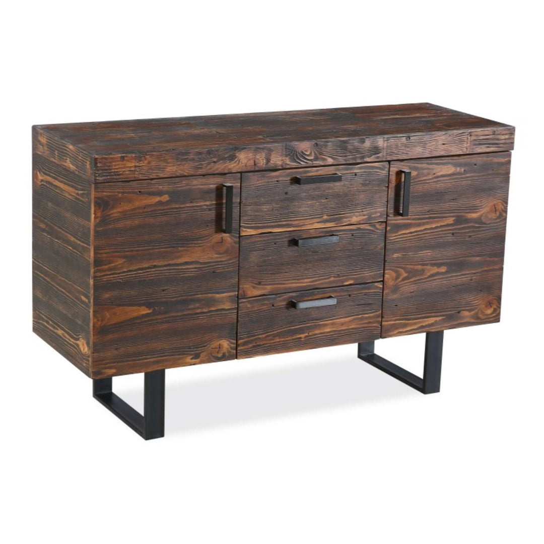 DSZ Product, feed-cond-new, feed-sl-DSZ Freight PayableRustica 150cm Buffet Table Cabinet Solid Pine Wood 3 Drawer 2 Door Black - Premium Furniture > Dining > Buffets & Sideboards from Divano ! Shop Online Buy Now at S & D's Value Store Family Business Best Customer ServiceDSZ Product, feed-cond-new, feed-sl-DSZ Freight Payable