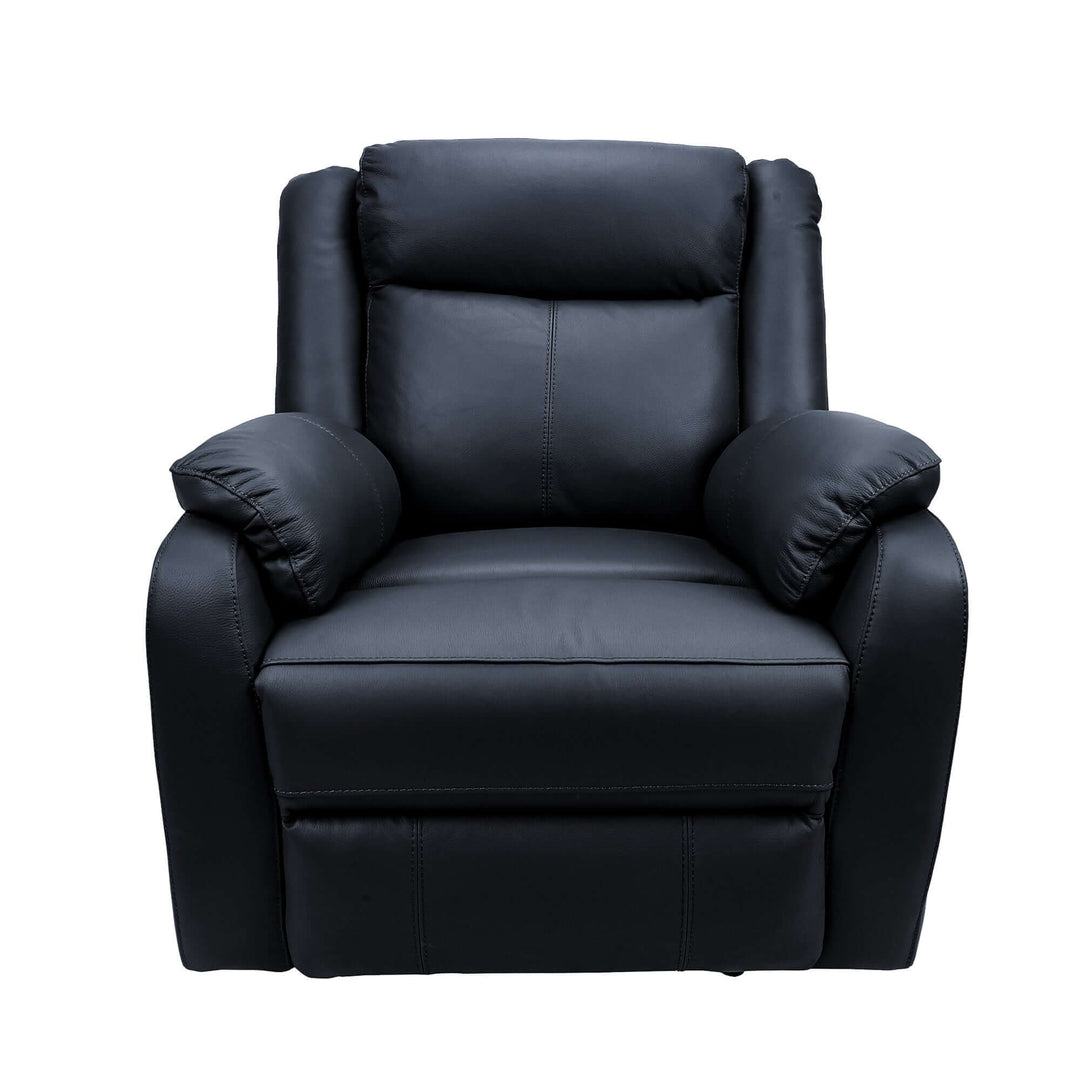 DSZ Product, feed-cond-new, feed-sl-DSZ Freight Payable, newBella 1 Seater Electric Recliner Genuine Leather Upholstered Lounge - Black - Premium Furniture > Bar Stools & Chairs > Arm Chairs & Recliners from Divano ! Shop Online Buy Now at S & D's Value Store Family Business Best Customer ServiceDSZ Product, feed-cond-new, feed-sl-DSZ Freight Payable, new