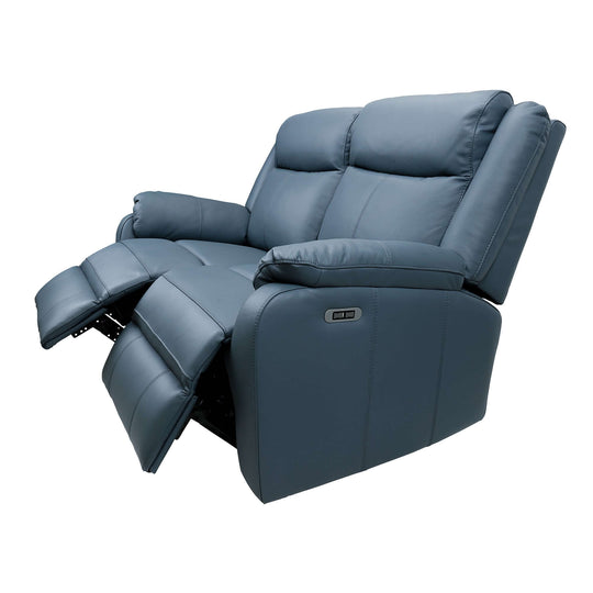 DSZ Product, feed-cond-new, feed-sl-DSZ Freight Payable, newBella 2 Seater Electric Recliner Genuine Leather Upholstered Lounge - Blue - Premium Furniture > Bar Stools & Chairs > Arm Chairs & Recliners from Divano ! Shop Online Buy Now at S & D's Value Store Family Business Best Customer ServiceDSZ Product, feed-cond-new, feed-sl-DSZ Freight Payable, new