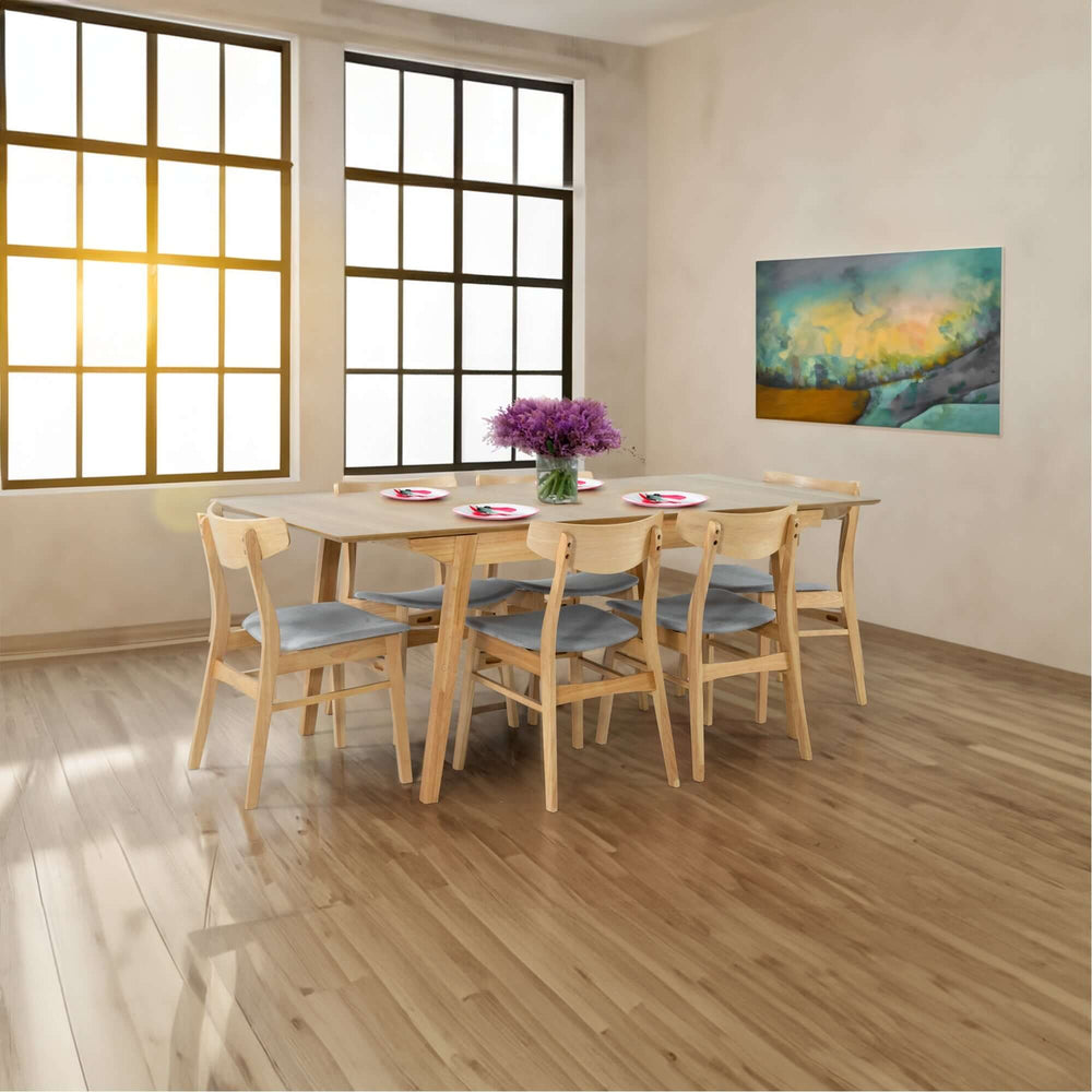 DSZ Product, feed-cond-new, feed-sl-DSZ Freight PayableCusco 150cm - 190cm Extendable Dining Table Scandinavian Style Solid Rubberwood - Premium Furniture > Dining > Kitchen & Dining Chairs from Divano ! Shop Online Buy Now at S & D's Value Store Family Business Best Customer ServiceDSZ Product, feed-cond-new, feed-sl-DSZ Freight Payable