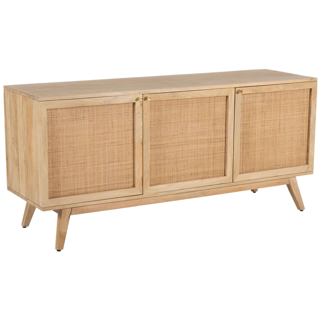 DSZ Product, feed-cond-new, feed-sl-DSZ Freight PayableOlearia  Buffet Table 150cm 3 Door Solid Mango Wood Storage Cabinet Natural - Premium Furniture > Dining > Buffets & Sideboards from Divano ! Shop Online Buy Now at S & D's Value Store Family Business Best Customer ServiceDSZ Product, feed-cond-new, feed-sl-DSZ Freight Payable