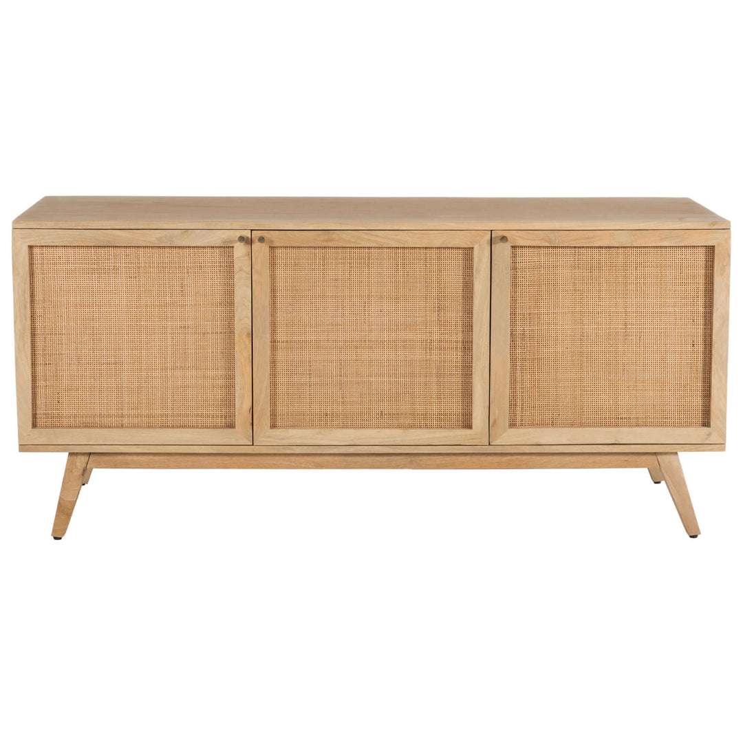 DSZ Product, feed-cond-new, feed-sl-DSZ Freight PayableOlearia  Buffet Table 150cm 3 Door Solid Mango Wood Storage Cabinet Natural - Premium Furniture > Dining > Buffets & Sideboards from Divano ! Shop Online Buy Now at S & D's Value Store Family Business Best Customer ServiceDSZ Product, feed-cond-new, feed-sl-DSZ Freight Payable