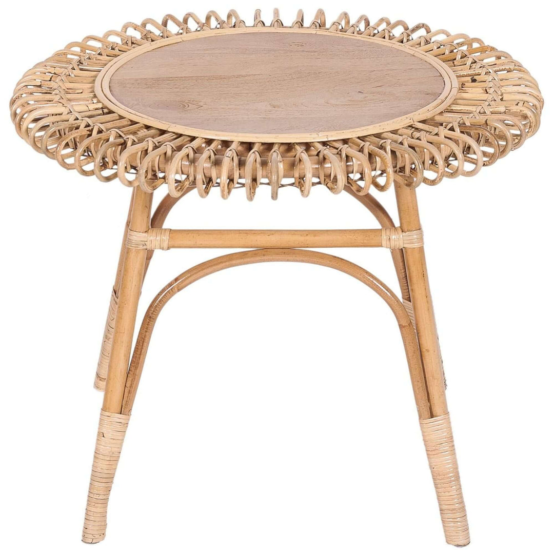 DSZ Product, feed-cond-new, feed-sl-DSZ Freight Payable, newHolly 65Cm Round Side Table Mango Wood Top Rattan Frame - Natural - Premium Furniture > Outdoor > Outdoor Chairs from Divano ! Shop Online Buy Now at S & D's Value Store Family Business Best Customer ServiceDSZ Product, feed-cond-new, feed-sl-DSZ Freight Payable, new