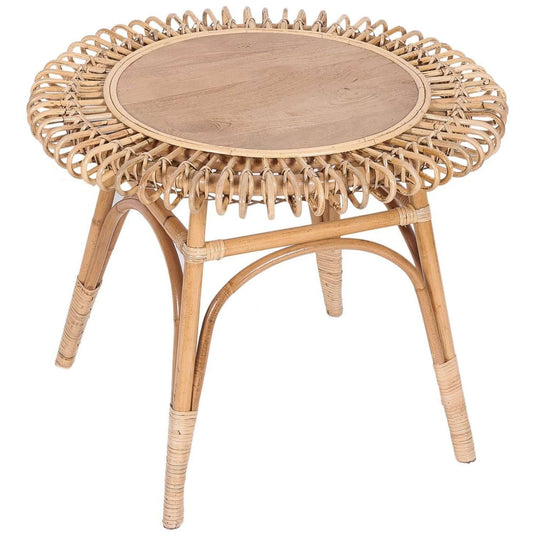 DSZ Product, feed-cond-new, feed-sl-DSZ Freight Payable, newHolly 65Cm Round Side Table Mango Wood Top Rattan Frame - Natural - Premium Furniture > Outdoor > Outdoor Chairs from Divano ! Shop Online Buy Now at S & D's Value Store Family Business Best Customer ServiceDSZ Product, feed-cond-new, feed-sl-DSZ Freight Payable, new