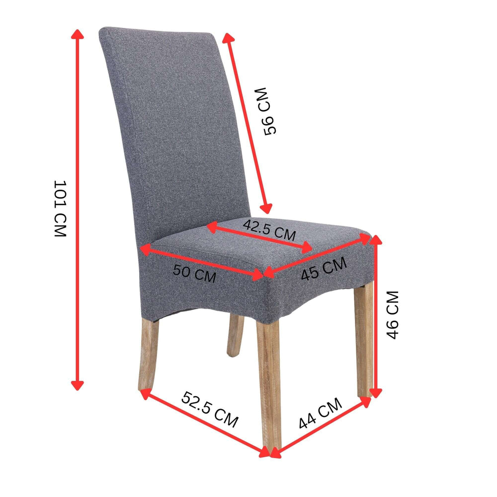 DSZ Product, feed-cond-new, feed-sl-DSZ Freight PayableJackson Dining Chair Set of 2 Fabric Seat Solid Pine Wood Furniture - Grey - Premium Furniture > Dining > Kitchen & Dining Chairs from Divano ! Shop Online Buy Now at S & D's Value Store Family Business Best Customer ServiceDSZ Product, feed-cond-new, feed-sl-DSZ Freight Payable