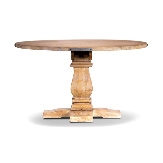 DSZ Product, feed-cond-new, feed-sl-DSZ Freight Payable, newGloriosa Round Dining Table 135Cm Pedestal Solid Mango Timber Wood - Honey Wash - Premium Home & Garden > Kitchenware > Table Linen & Kitchen Towels from Divano ! Shop Online Buy Now at S & D's Value Store Family Business Best Customer ServiceDSZ Product, feed-cond-new, feed-sl-DSZ Freight Payable, new