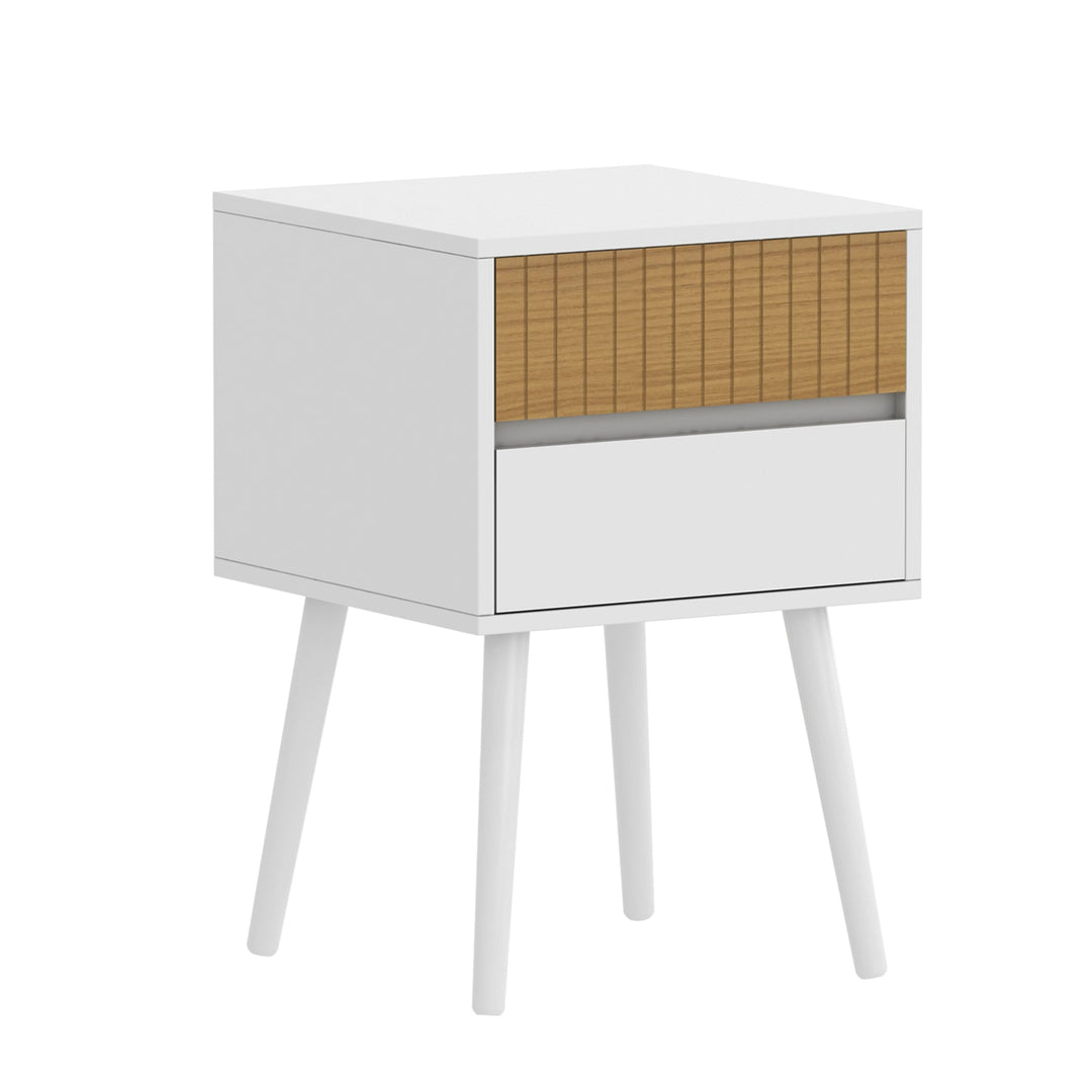 DSZ Product, feed-cond-new, feed-sl-DSZ Freight Payable, newOslo Bedside Table With 2 Drawer In White & Natural - Premium Furniture > Bedroom > Bedside Tables from Oslo ! Shop Online Buy Now at S & D's Value Store Family Business Best Customer ServiceDSZ Product, feed-cond-new, feed-sl-DSZ Freight Payable, new