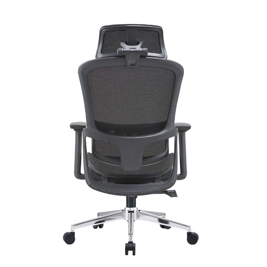 Affordable black ergonomic office chair with full mesh back and adjustable features for optimal comfort and support.