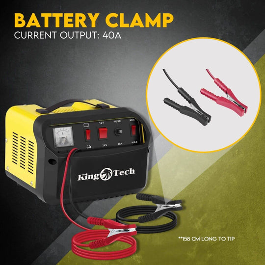 DSZ Product, feed-cond-new, feed-sl-DSZ Freight Payable, new2In1 Car Battery Charger Jump Starter 12V 24V 40A Atv Boat Tractor - Premium Outdoor Recreation > Camping > Batteries & Generators from Kingtech ! Shop Online Buy Now at S & D's Value Store Family Business Best Customer ServiceDSZ Product, feed-cond-new, feed-sl-DSZ Freight Payable, new