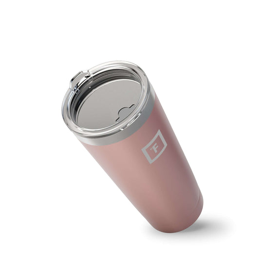 Iron Flask Classic Tumbler in Rose Gold, 24oz; affordable & quality insulated drinkware.