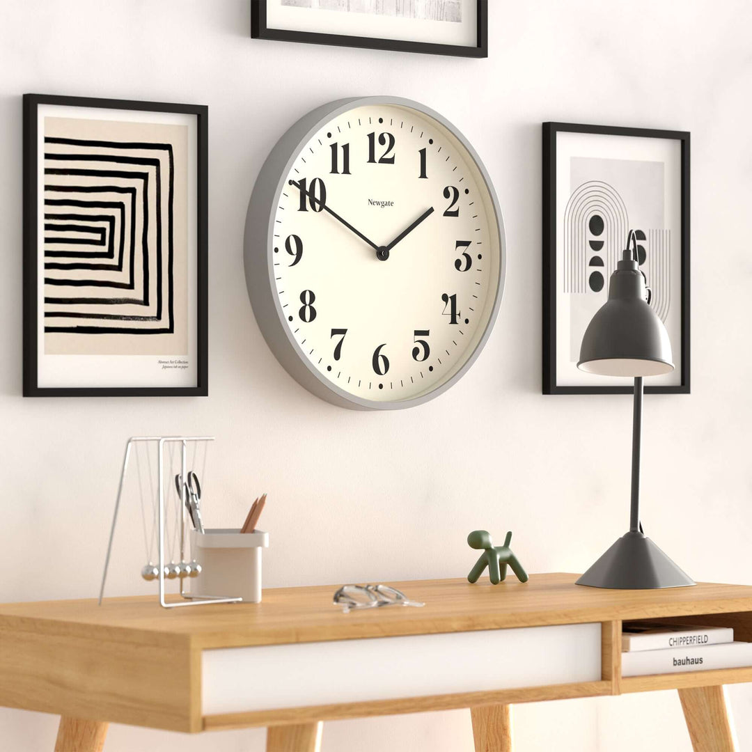 DSZ Product, feed-cond-new, feed-sl-DSZ Freight Payable, newNewgate Number Two Wall Clock Matte Posh Grey - Premium Home & Garden > Decor > Clocks from Newgate ! Shop Online Buy Now at S & D's Value Store Family Business Best Customer ServiceDSZ Product, feed-cond-new, feed-sl-DSZ Freight Payable, new