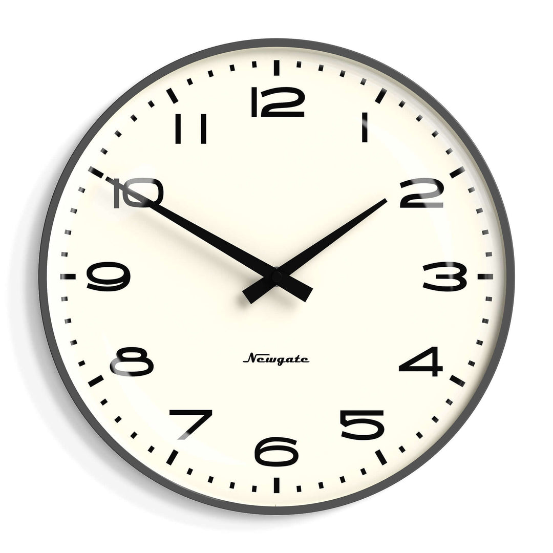 DSZ Product, feed-cond-new, feed-sl-DSZ Freight Payable, newNewgate Radio City Wall Clock Black Arabic Dial - Matte Blizzard Grey - Premium Home & Garden > Decor > Clocks from Newgate ! Shop Online Buy Now at S & D's Value Store Family Business Best Customer ServiceDSZ Product, feed-cond-new, feed-sl-DSZ Freight Payable, new