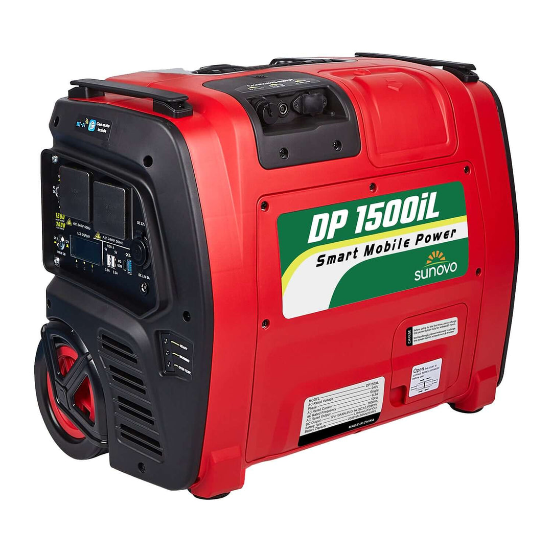 _label_, DSZ Product, feed-cond-new, feed-sl-free shipping, free-shipping, newSunovo 1500W Portable Power Station Solar Inverter Generator - Premium Outdoor Recreation > Camping > Batteries & Generators from Sunovo ! Shop Online Buy Now at S & D's Value Store Family Business Best Customer Service_label_, DSZ Product, feed-cond-new, feed-sl-free shipping, free-shipping, new