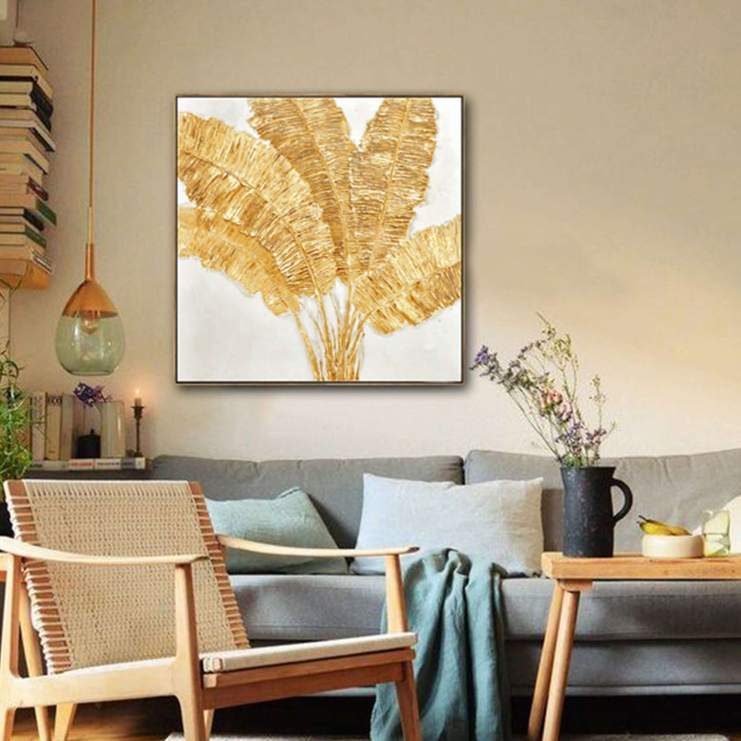 DSZ Product, feed-cond-new, feed-sl-DSZ Freight Payable, new100 X 100Cm Lustrous Leaves Dark Wood Framed Hand Painted Canvas Wall Art - Premium Home & Garden > Wall Art > Posters, Paintings & Prints from Hometta ! Shop Online Buy Now at S & D's Value Store Family Business Best Customer ServiceDSZ Product, feed-cond-new, feed-sl-DSZ Freight Payable, new