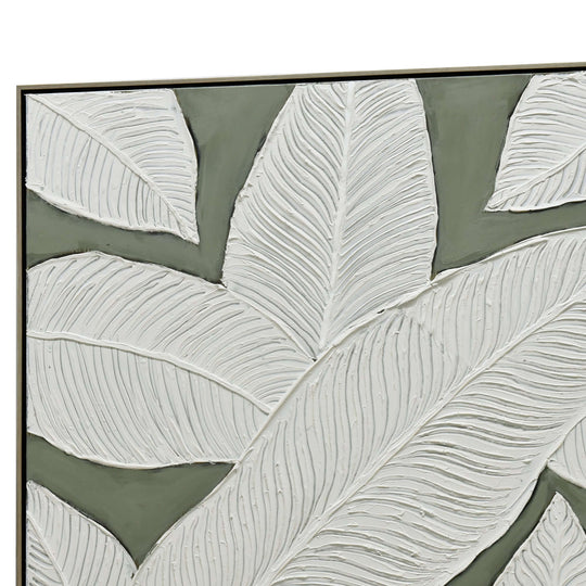 DSZ Product, feed-cond-new, feed-sl-DSZ Freight Payable, new100 X 100Cm Emerald Oasis: Leaves Of Serenity Champagne Framed Hand Painted Canvas Wall Art - Premium Home & Garden > Wall Art > Posters, Paintings & Prints from Hometta ! Shop Online Buy Now at S & D's Value Store Family Business Best Customer ServiceDSZ Product, feed-cond-new, feed-sl-DSZ Freight Payable, new