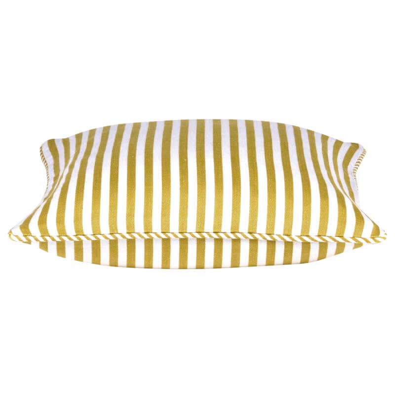 _label_, DSZ Product, feed-cond-new, feed-sl-free shipping, free-shippingPack Of 4 Dandi Mustard Yellow & White Striped Square Cushion Covers 40 X 40Cm - Premium Home & Garden > Decor > Cushions & Throws from En ! Shop Online Buy Now at S & D's Value Store Family Business Best Customer Service_label_, DSZ Product, feed-cond-new, feed-sl-free shipping, free-shipping