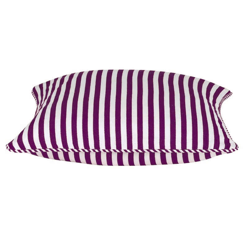 _label_, DSZ Product, feed-cond-new, feed-sl-free shipping, free-shipping, newDandi Fuchsia Plum Purple & White Striped Cushion Cover 40 X 40Cm - Premium Home & Garden > Artificial Plants > Artifical Flowers & Plants from Pad ! Shop Online Buy Now at S & D's Value Store Family Business Best Customer Service_label_, DSZ Product, feed-cond-new, feed-sl-free shipping, free-shipping, new