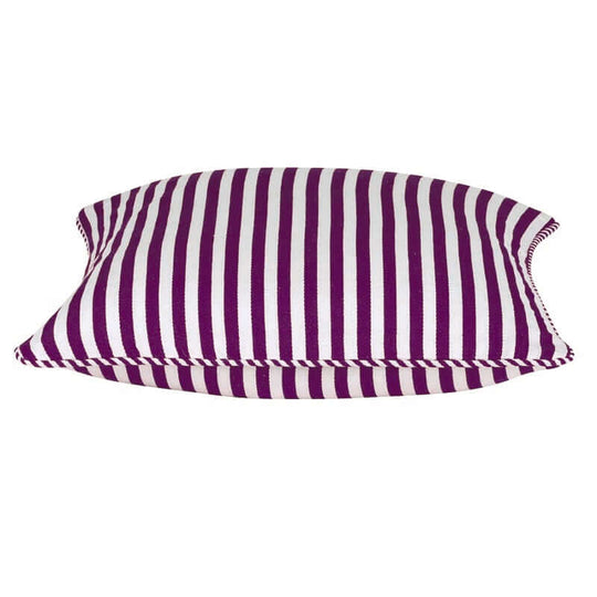 _label_, DSZ Product, feed-cond-new, feed-sl-free shipping, free-shippingPack Of 4 Dandi Fuchsia Plum Purple & White Striped Square Cushion Covers 40 X 40Cm - Premium Home & Garden > Decor > Cushions & Throws from En ! Shop Online Buy Now at S & D's Value Store Family Business Best Customer Service_label_, DSZ Product, feed-cond-new, feed-sl-free shipping, free-shipping