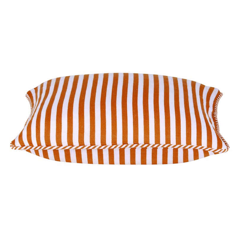 _label_, DSZ Product, feed-cond-new, feed-sl-free shipping, free-shippingPack Of 4 Dandi Orange & White Striped Nautical Cushion Covers 40 X 40Cm - Premium Home & Garden > Decor > Cushions & Throws from En ! Shop Online Buy Now at S & D's Value Store Family Business Best Customer Service_label_, DSZ Product, feed-cond-new, feed-sl-free shipping, free-shipping