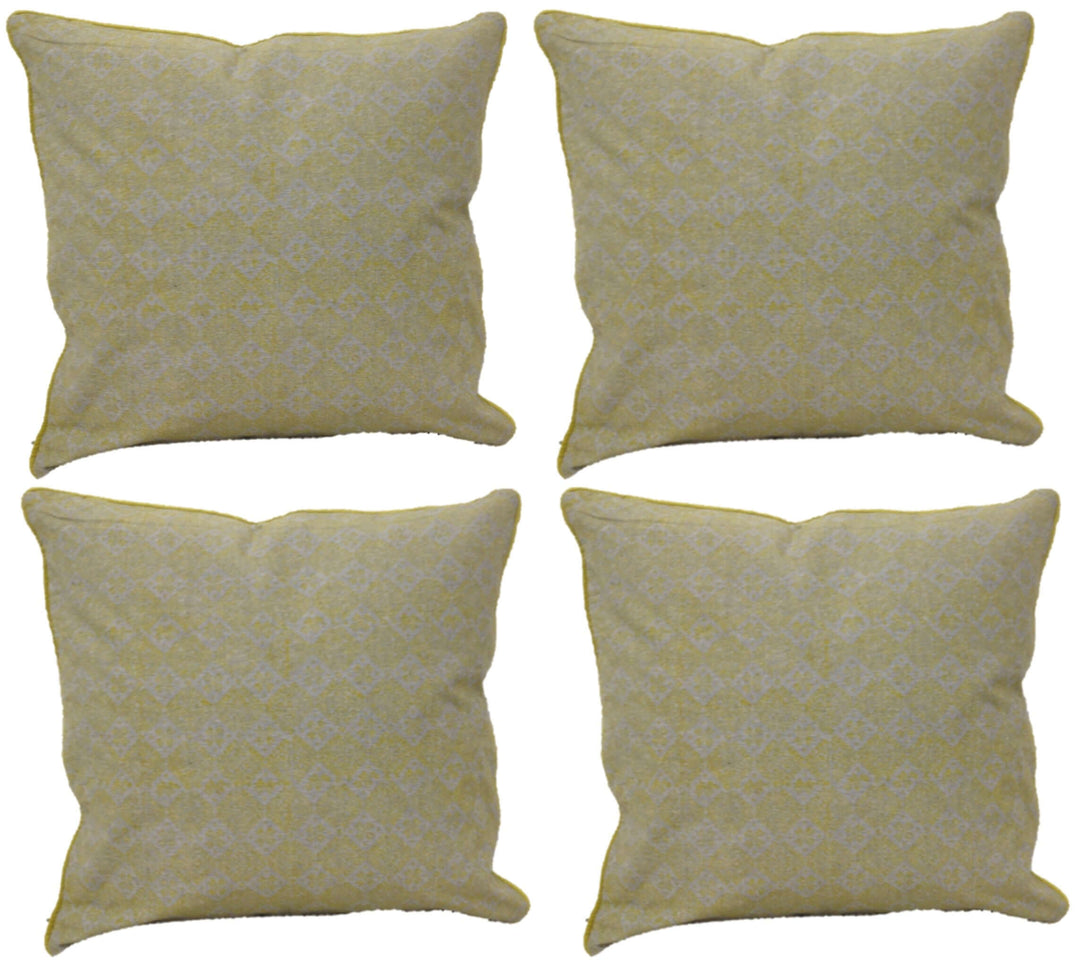 _label_, DSZ Product, feed-cond-new, feed-sl-free shipping, free-shippingPack of 4 Azuk Mustard Yellow & Grey 50cm x 50cm Cushion Covers - Premium Furniture > Dining > Dining Set from DSZ ! Shop Online Buy Now at S & D's Value Store Family Business Best Customer Service_label_, DSZ Product, feed-cond-new, feed-sl-free shipping, free-shipping