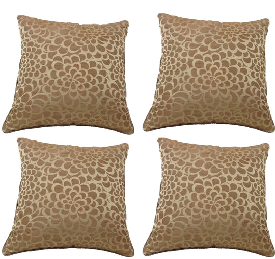 _label_, DSZ Product, feed-cond-new, feed-sl-free shipping, free-shipping, newPack Of 4 Flower Beige Petal Design Square Cushion Covers - Premium Furniture > Sofas > Sofa Accessories from En ! Shop Online Buy Now at S & D's Value Store Family Business Best Customer Service_label_, DSZ Product, feed-cond-new, feed-sl-free shipping, free-shipping, new