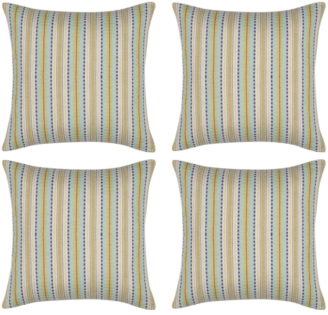 _label_, DSZ Product, feed-cond-new, feed-sl-free shipping, free-shippingPack Of 4 Finn Yellow Multicoloured Retro Cushion Cover - Premium Home & Garden > Decor > Cushions & Throws from En ! Shop Online Buy Now at S & D's Value Store Family Business Best Customer Service_label_, DSZ Product, feed-cond-new, feed-sl-free shipping, free-shipping