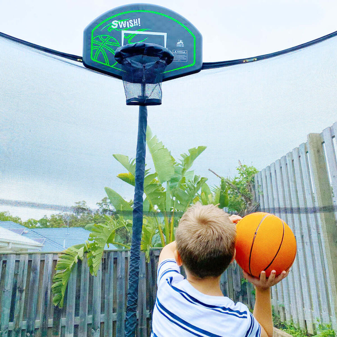 DSZ Product, feed-cond-new, feed-sl-DSZ Freight Payable, newLifespan Kids Swish Trampoline Basketball Ring (Hyperjump P/2/3/4 Compatible) - Premium Sports & Fitness > Trampolines > Trampolines & Accessories from Lifespan Kids ! Shop Online Buy Now at S & D's Value Store Family Business Best Customer ServiceDSZ Product, feed-cond-new, feed-sl-DSZ Freight Payable, new