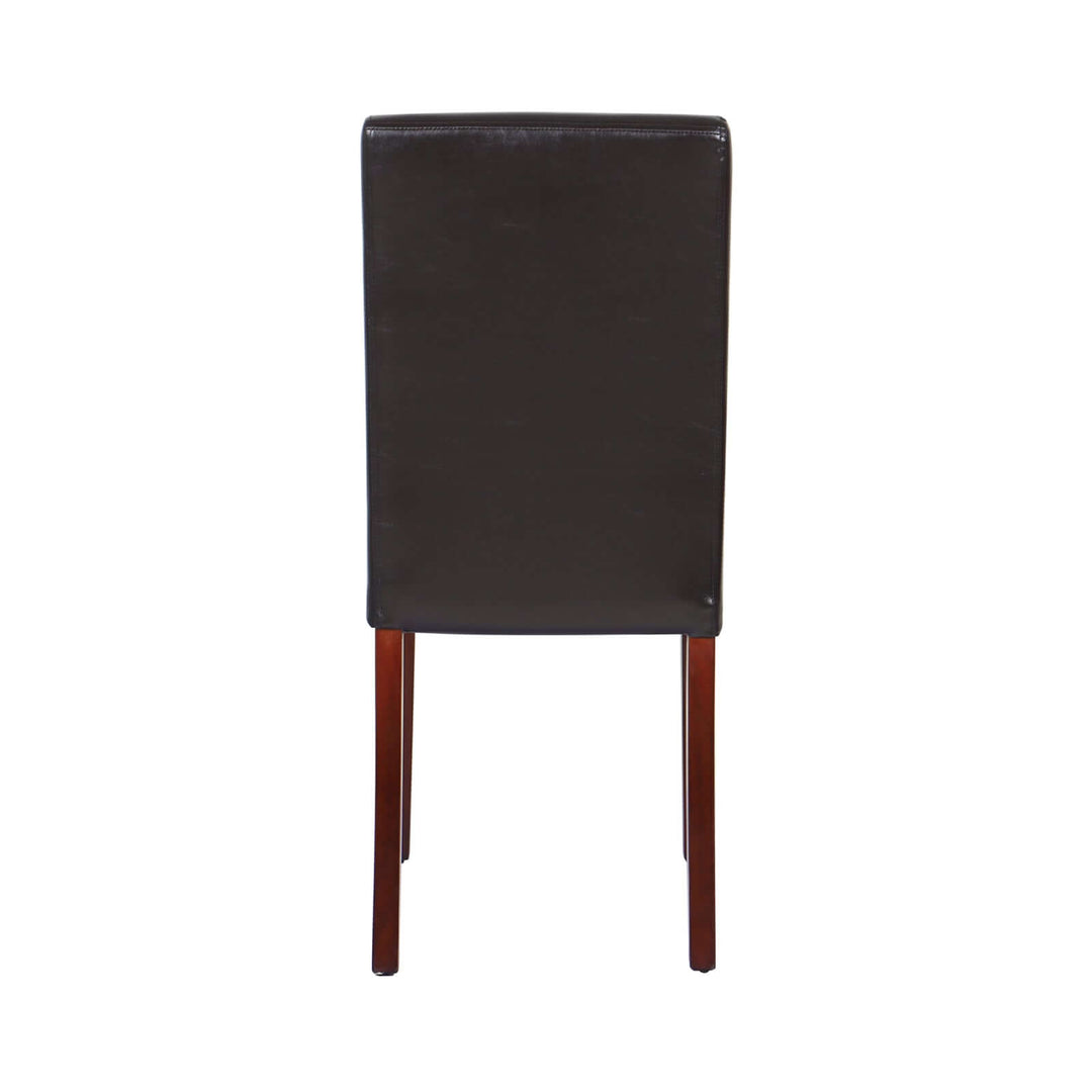 DSZ Product, feed-cond-new, feed-sl-DSZ Freight Payable2x Wooden Frame Brown Leatherette Dining Chairs with Solid Pine Legs - Premium Furniture > Dining > Kitchen & Dining Chairs from Melbournians Furniture ! Shop Online Buy Now at S & D's Value Store Family Business Best Customer ServiceDSZ Product, feed-cond-new, feed-sl-DSZ Freight Payable