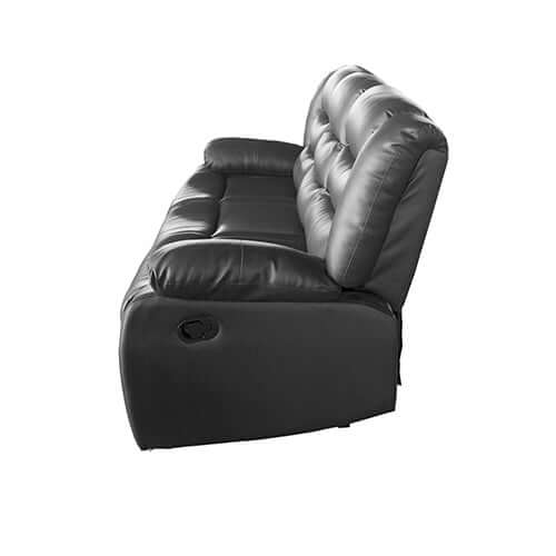 DSZ Product, feed-cond-new, feed-sl-DSZ Freight Payable, new3 Seater Recliner Sofa In Faux Leather Lounge Couch In Black - Premium Furniture > Bar Stools & Chairs > Arm Chairs & Recliners from DSZ ! Shop Online Buy Now at S & D's Value Store Family Business Best Customer ServiceDSZ Product, feed-cond-new, feed-sl-DSZ Freight Payable, new