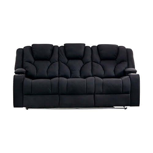 DSZ Product, feed-cond-new, feed-sl-DSZ Freight Payable, new3+2 Seater Electric Recliner Stylish Rhino Fabric Black Lounge Armchair With Led Features - Premium Furniture > Bar Stools & Chairs > Arm Chairs & Recliners from DSZ ! Shop Online Buy Now at S & D's Value Store Family Business Best Customer ServiceDSZ Product, feed-cond-new, feed-sl-DSZ Freight Payable, new