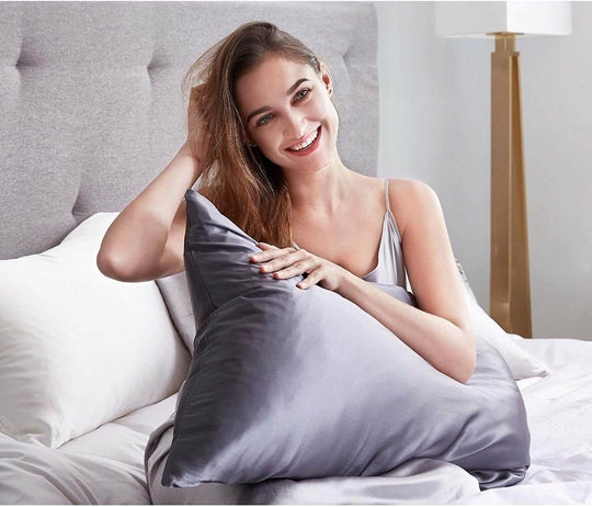 DSZ Product, feed-cond-new, feed-sl-DSZ Freight PayableLuxury Pillowcase 2 Pack - 100% Pure Mulberry Silk On Both Sides - Charcoal - Premium Home & Garden > Bedding > Pillowcases from Gioia Casa ! Shop Online Buy Now at S & D's Value Store Family Business Best Customer ServiceDSZ Product, feed-cond-new, feed-sl-DSZ Freight Payable