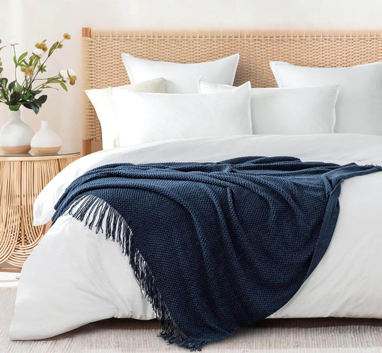 DSZ Product, feed-cond-new, feed-sl-DSZ Freight Payable, newMicro Plush Knitted Woven Throw Blanket - Navy - Premium Home & Garden > Bedding > Blankets & Throws from Gioia Casa ! Shop Online Buy Now at S & D's Value Store Family Business Best Customer ServiceDSZ Product, feed-cond-new, feed-sl-DSZ Freight Payable, new