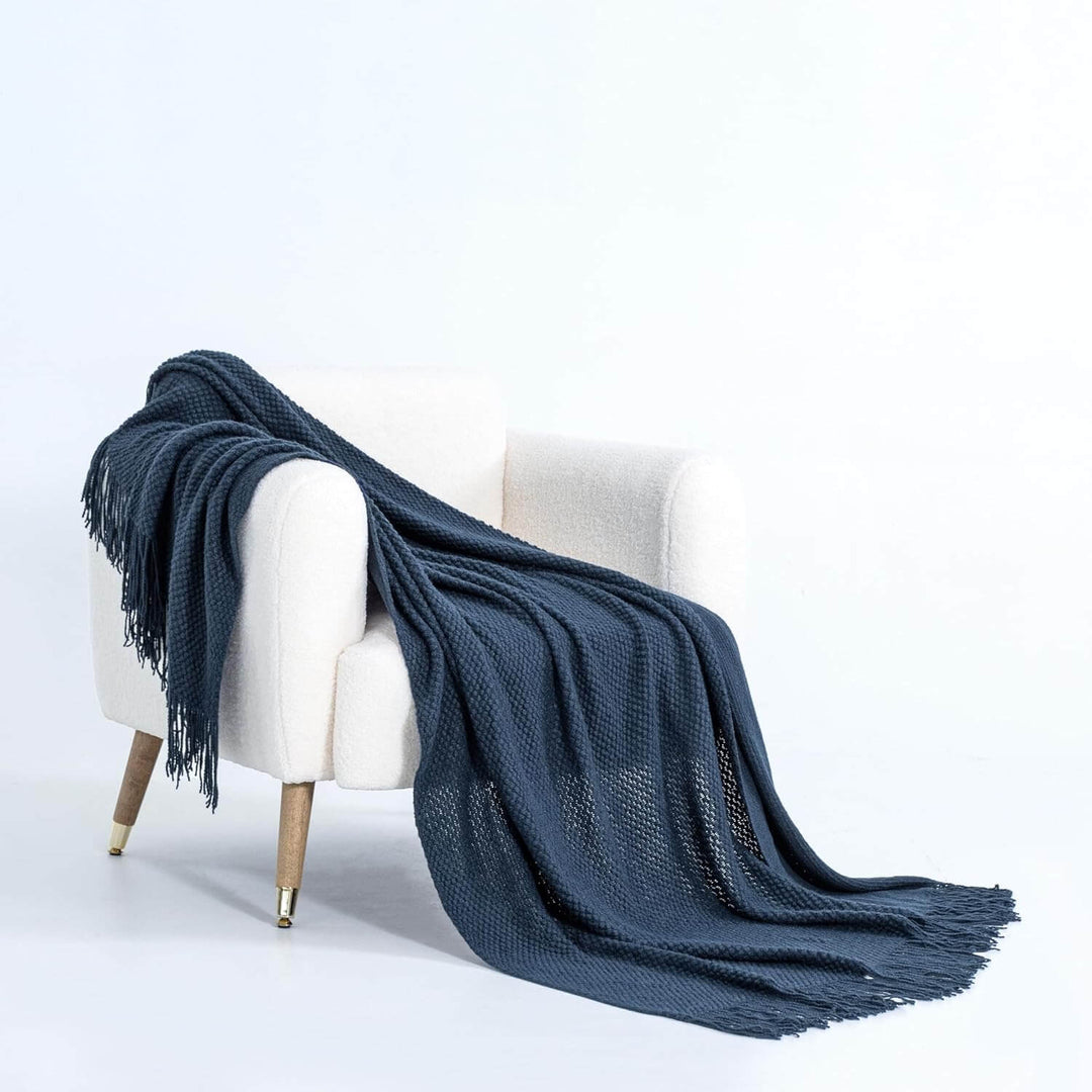 DSZ Product, feed-cond-new, feed-sl-DSZ Freight Payable, newMicro Plush Knitted Woven Throw Blanket - Navy - Premium Home & Garden > Bedding > Blankets & Throws from Gioia Casa ! Shop Online Buy Now at S & D's Value Store Family Business Best Customer ServiceDSZ Product, feed-cond-new, feed-sl-DSZ Freight Payable, new