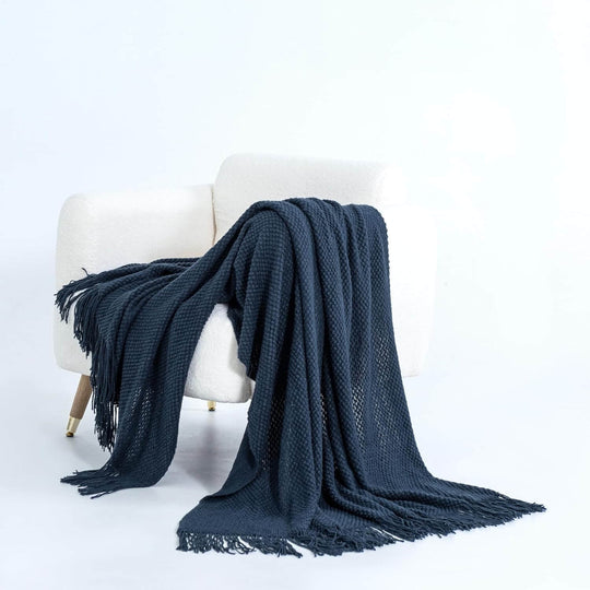 DSZ Product, feed-cond-new, feed-sl-DSZ Freight Payable, newMicro Plush Knitted Woven Throw Blanket - Navy - Premium Home & Garden > Bedding > Blankets & Throws from Gioia Casa ! Shop Online Buy Now at S & D's Value Store Family Business Best Customer ServiceDSZ Product, feed-cond-new, feed-sl-DSZ Freight Payable, new