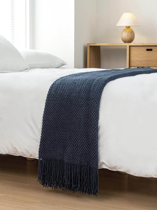 DSZ Product, feed-cond-new, feed-sl-DSZ Freight Payable, newMicro Plush Knitted Woven Throw Blanket - Navy - Premium Home & Garden > Bedding > Blankets & Throws from Gioia Casa ! Shop Online Buy Now at S & D's Value Store Family Business Best Customer ServiceDSZ Product, feed-cond-new, feed-sl-DSZ Freight Payable, new