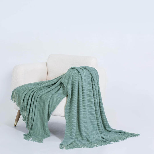 DSZ Product, feed-cond-new, feed-sl-DSZ Freight Payable, newMicro Plush Knitted Woven Throw Blanket - Seafoam - Premium Home & Garden > Bedding > Blankets & Throws from Gioia Casa ! Shop Online Buy Now at S & D's Value Store Family Business Best Customer ServiceDSZ Product, feed-cond-new, feed-sl-DSZ Freight Payable, new