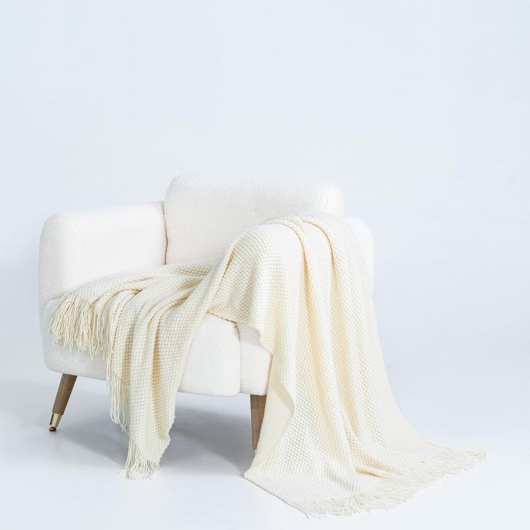 DSZ Product, feed-cond-new, feed-sl-DSZ Freight Payable, newMicro Plush Knitted Woven Throw Blanket - Snow - Premium Home & Garden > Bedding > Blankets & Throws from Gioia Casa ! Shop Online Buy Now at S & D's Value Store Family Business Best Customer ServiceDSZ Product, feed-cond-new, feed-sl-DSZ Freight Payable, new