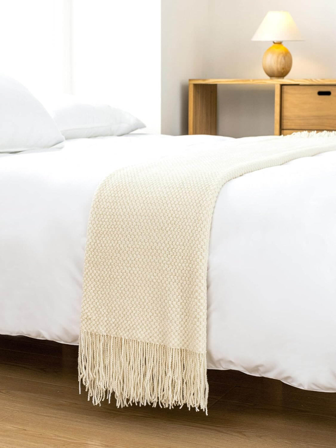 DSZ Product, feed-cond-new, feed-sl-DSZ Freight Payable, newMicro Plush Knitted Woven Throw Blanket - Snow - Premium Home & Garden > Bedding > Blankets & Throws from Gioia Casa ! Shop Online Buy Now at S & D's Value Store Family Business Best Customer ServiceDSZ Product, feed-cond-new, feed-sl-DSZ Freight Payable, new