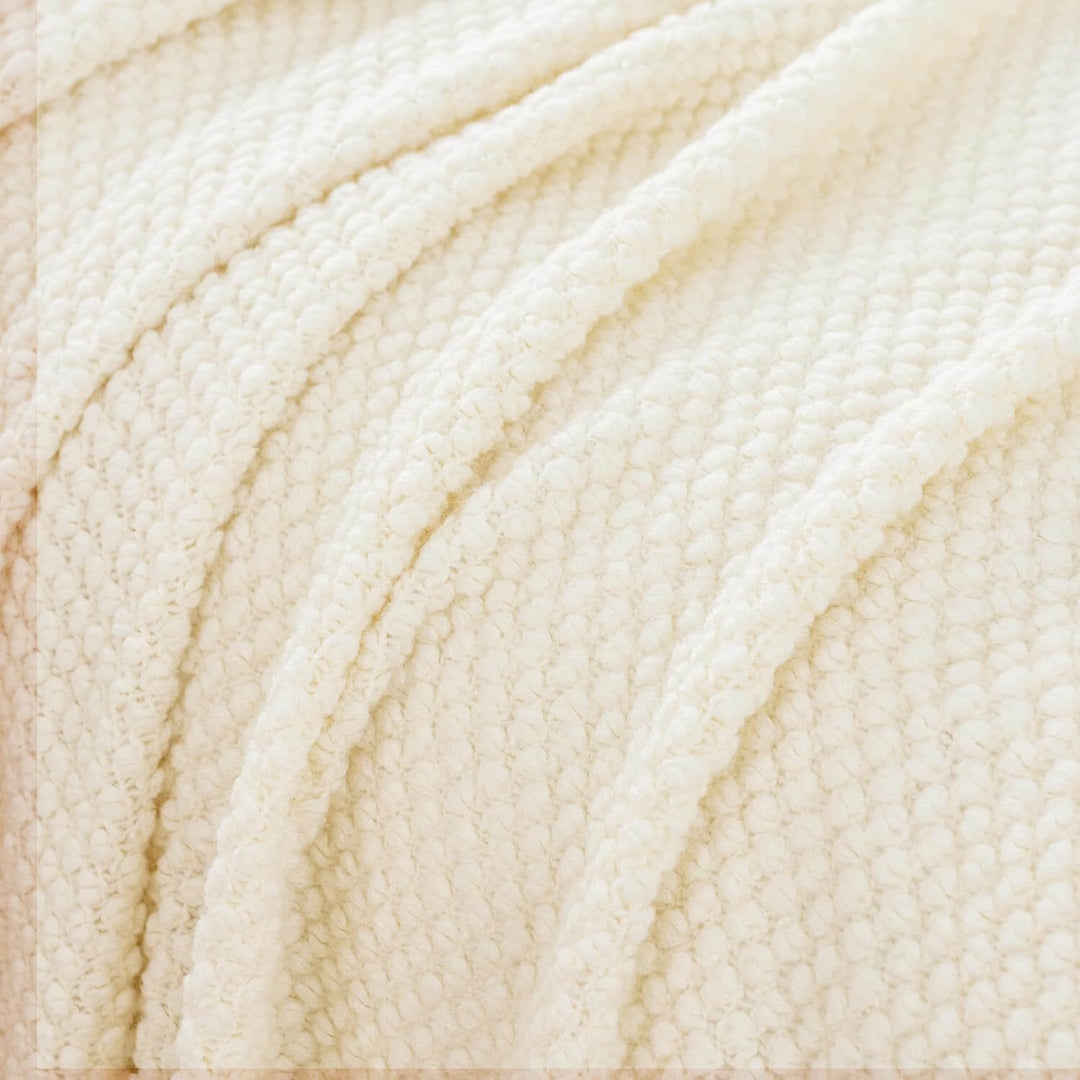 DSZ Product, feed-cond-new, feed-sl-DSZ Freight Payable, newMicro Plush Knitted Woven Throw Blanket - Snow - Premium Home & Garden > Bedding > Blankets & Throws from Gioia Casa ! Shop Online Buy Now at S & D's Value Store Family Business Best Customer ServiceDSZ Product, feed-cond-new, feed-sl-DSZ Freight Payable, new