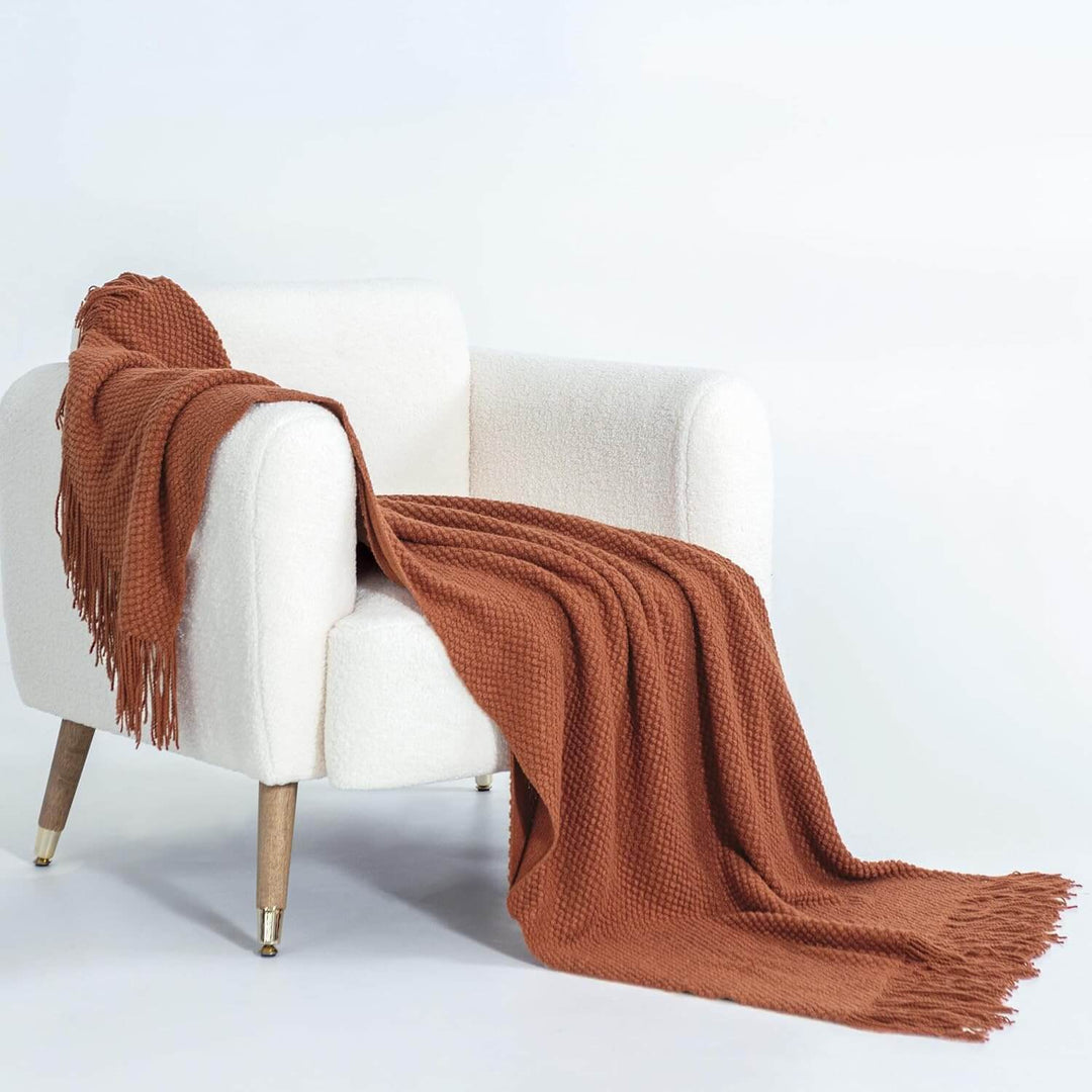 DSZ Product, feed-cond-new, feed-sl-DSZ Freight Payable, newMicro Plush Knitted Woven Throw Blanket - Terracotta - Premium Home & Garden > Bedding > Blankets & Throws from Gioia Casa ! Shop Online Buy Now at S & D's Value Store Family Business Best Customer ServiceDSZ Product, feed-cond-new, feed-sl-DSZ Freight Payable, new