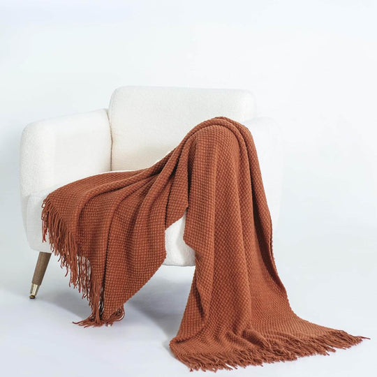 DSZ Product, feed-cond-new, feed-sl-DSZ Freight Payable, newMicro Plush Knitted Woven Throw Blanket - Terracotta - Premium Home & Garden > Bedding > Blankets & Throws from Gioia Casa ! Shop Online Buy Now at S & D's Value Store Family Business Best Customer ServiceDSZ Product, feed-cond-new, feed-sl-DSZ Freight Payable, new