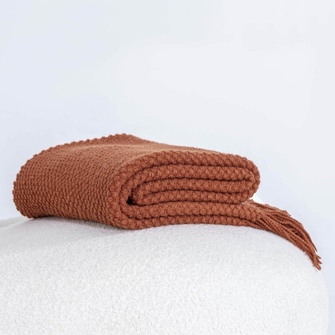 DSZ Product, feed-cond-new, feed-sl-DSZ Freight Payable, newMicro Plush Knitted Woven Throw Blanket - Terracotta - Premium Home & Garden > Bedding > Blankets & Throws from Gioia Casa ! Shop Online Buy Now at S & D's Value Store Family Business Best Customer ServiceDSZ Product, feed-cond-new, feed-sl-DSZ Freight Payable, new