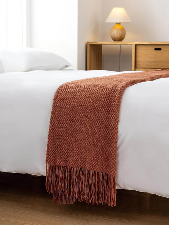 DSZ Product, feed-cond-new, feed-sl-DSZ Freight Payable, newMicro Plush Knitted Woven Throw Blanket - Terracotta - Premium Home & Garden > Bedding > Blankets & Throws from Gioia Casa ! Shop Online Buy Now at S & D's Value Store Family Business Best Customer ServiceDSZ Product, feed-cond-new, feed-sl-DSZ Freight Payable, new