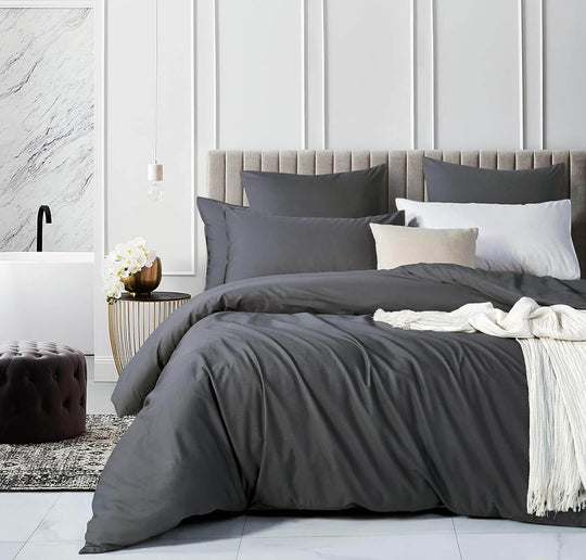 DSZ Product, feed-cond-new, feed-sl-DSZ Freight Payable100% Cotton Vintage Washed Bed Quilt Cover Set (2Pcs) - Charcoal - Single - Premium Home & Garden > Bedding > Quilts & Duvets from Gioia Casa ! Shop Online Buy Now at S & D's Value Store Family Business Best Customer ServiceDSZ Product, feed-cond-new, feed-sl-DSZ Freight Payable