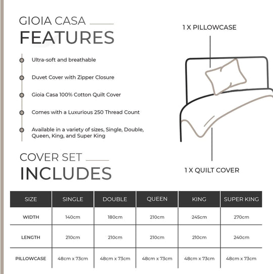 DSZ Product, feed-cond-new, feed-sl-DSZ Freight Payable100% Cotton Vintage Washed Bed Quilt Cover Set (2Pcs) - Natural - Single - Premium Home & Garden > Bedding > Quilts & Duvets from Gioia Casa ! Shop Online Buy Now at S & D's Value Store Family Business Best Customer ServiceDSZ Product, feed-cond-new, feed-sl-DSZ Freight Payable